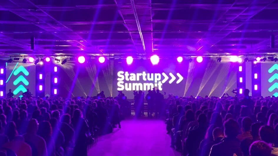 Palco do Startup Summit