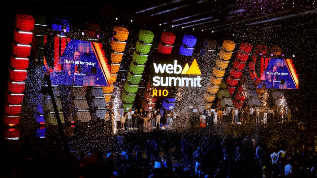 Palco do Web Summit Rio