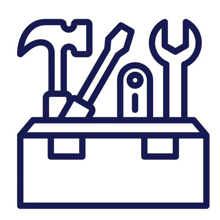 ícone de ferramentas para gestão de stakeholders