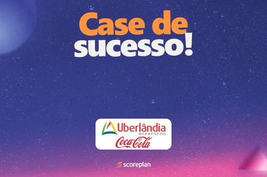 Andrea Brandão, Gestora do PEC da Uberlândia Refrescos, franqueada da Coca Cola, falando sobre a Scoreplan