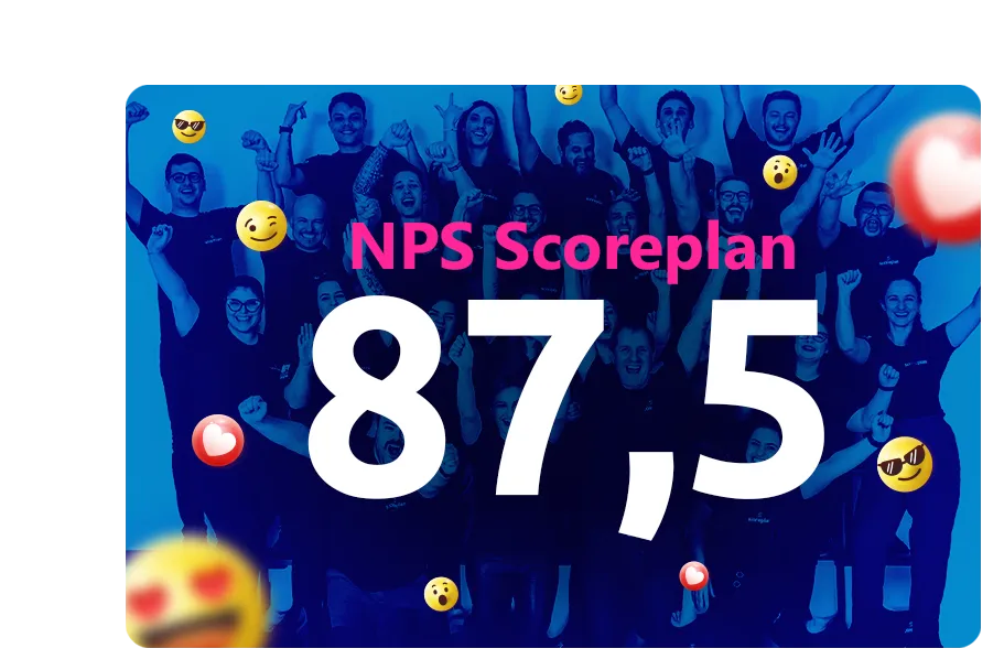 NPS da Scoreplan, software para planejamento estratégico e orçamentário