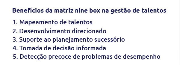 benefícios do nine box scoreplan