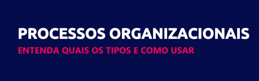 processos organizacionais