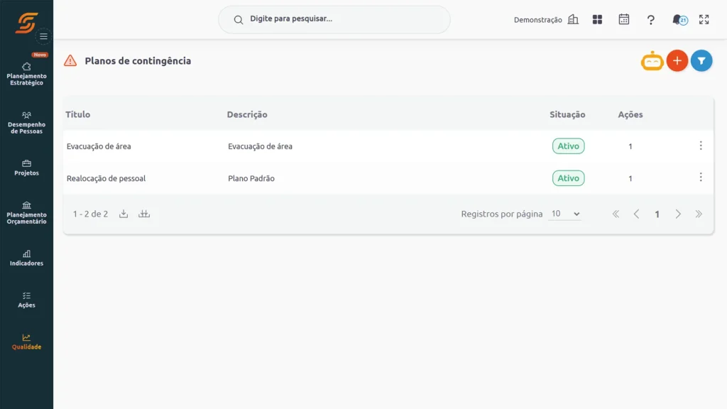 Software de Gestão de Riscos 7 Implemente estrategias de mitigacao