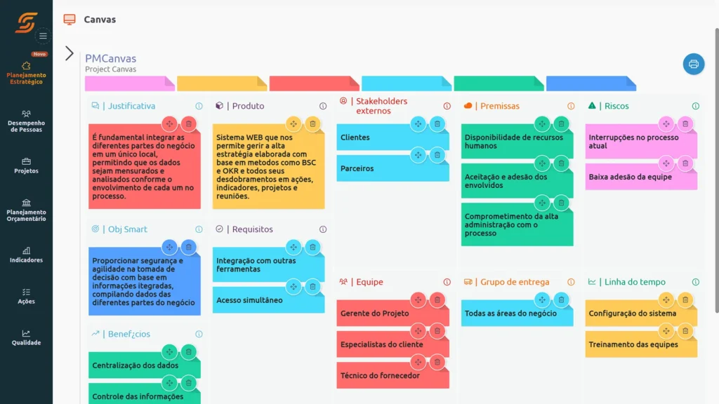 Comércio 1 Software de Planejamento Estratégico Scoreplan todos os Segmentos