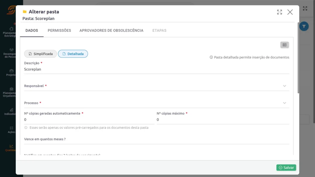 Software de Gestão eletrônica de documentos 7 Proteja seus documentos com permissoes customizadas