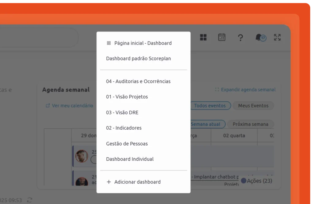 Uma plataforma com a sua cara