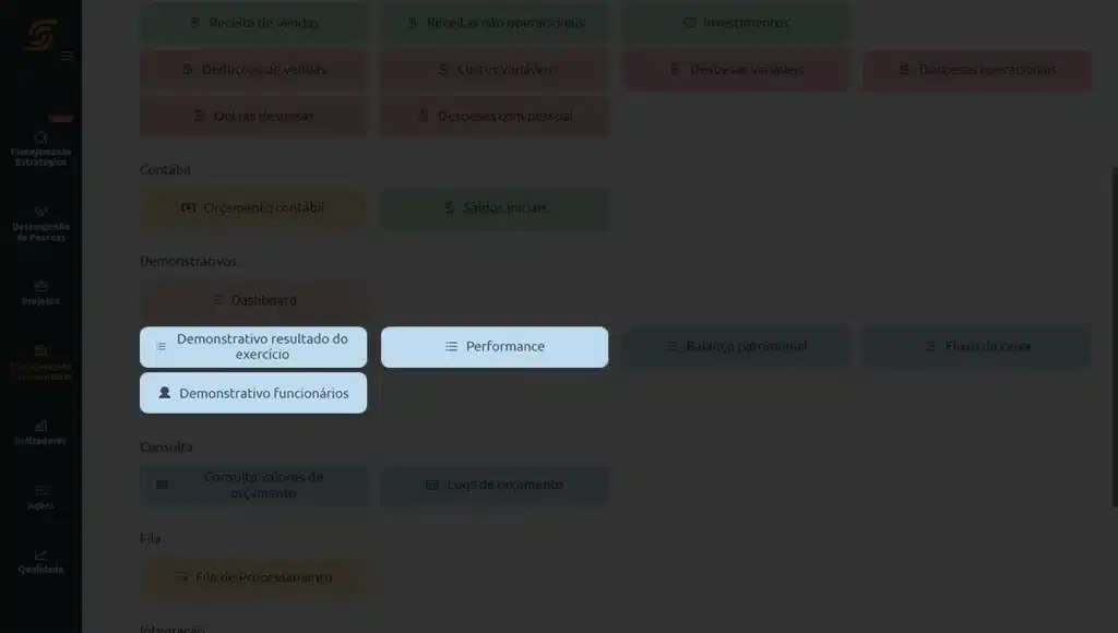 Software de Planejamento Orçamentário 14 Modulo de Demonstrativos