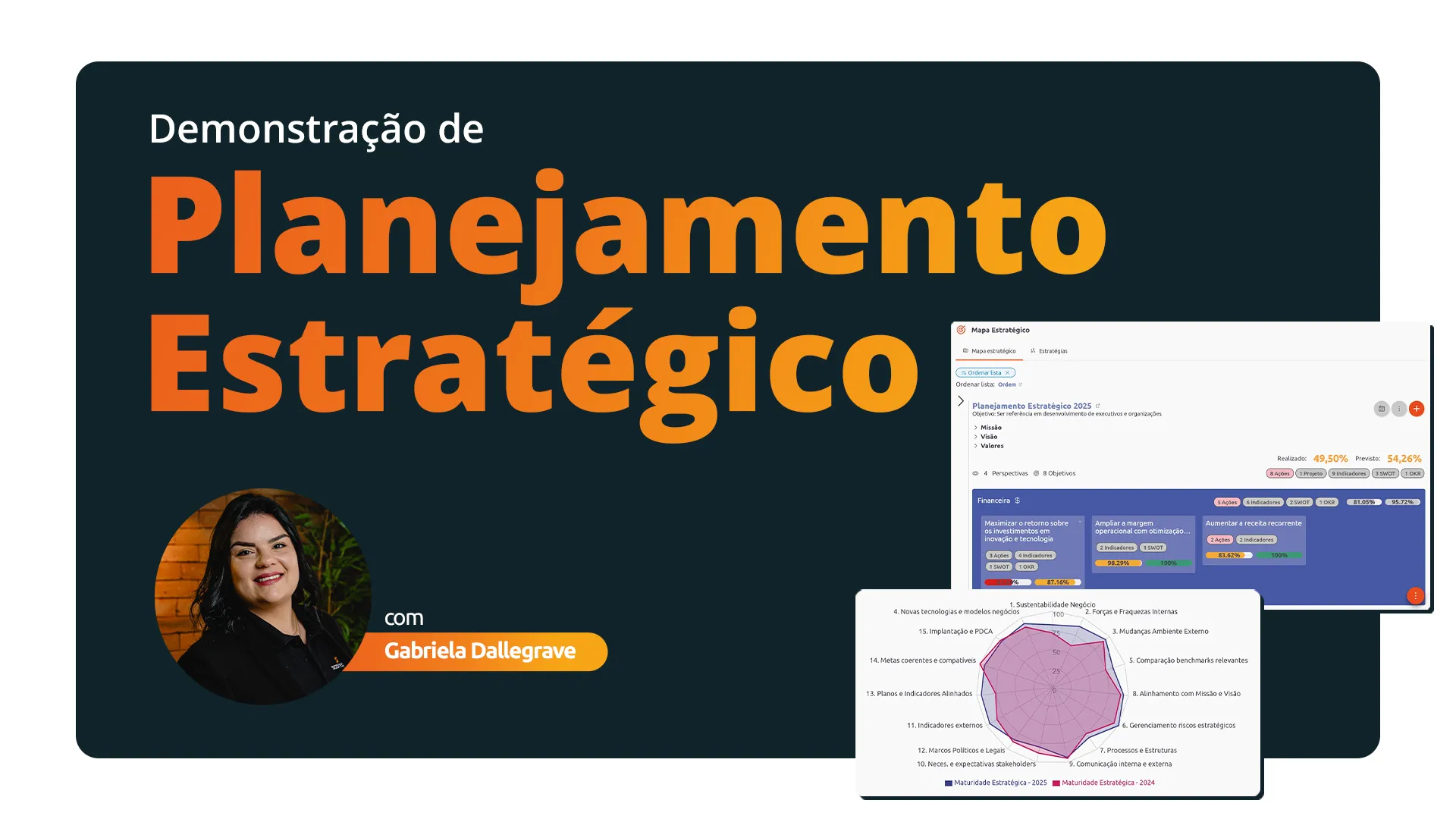 Vídeos demonstrações 1 software de Planejamento estratégico scoreplan