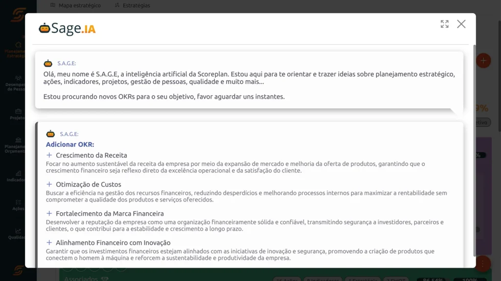 Software de BSC 11 Sage IA