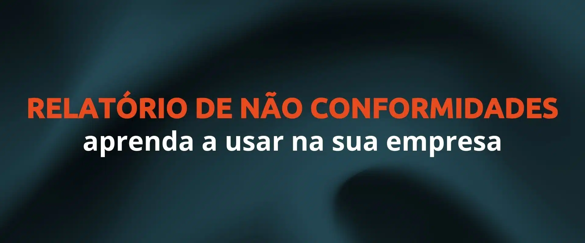 relatório de não conformidades