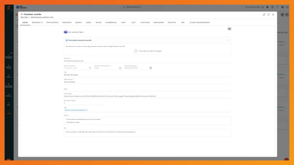 Software para reuniões de diretoria: transforme decisão em execução 2 software de reuniões